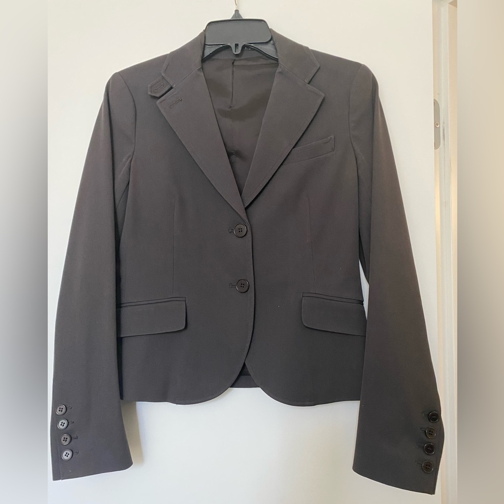 Theory tailored blazer/ suit jacket women’s size 2